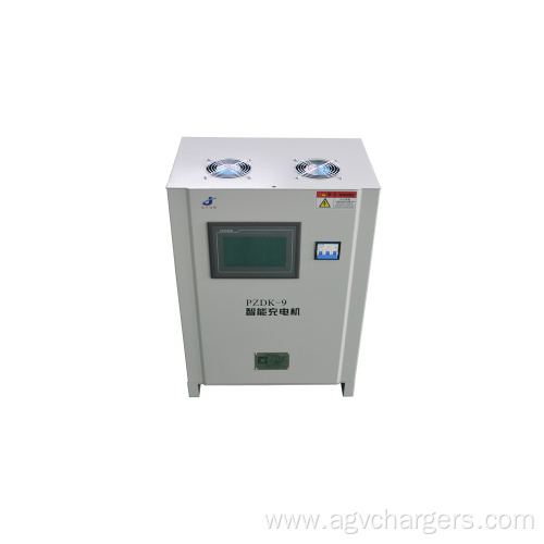 LCD Touch Screen Intelligent Battery Charging System